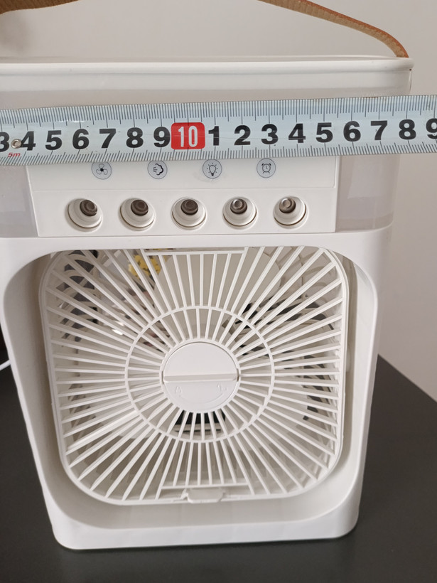 پنکه رومیزی کولر کوچک چندکاره مدل Air Cooler Fan با مهپاش و تولید بخار سرد ۳ حالته و ۵ حالته – خنککننده و مرطوبکننده هوا