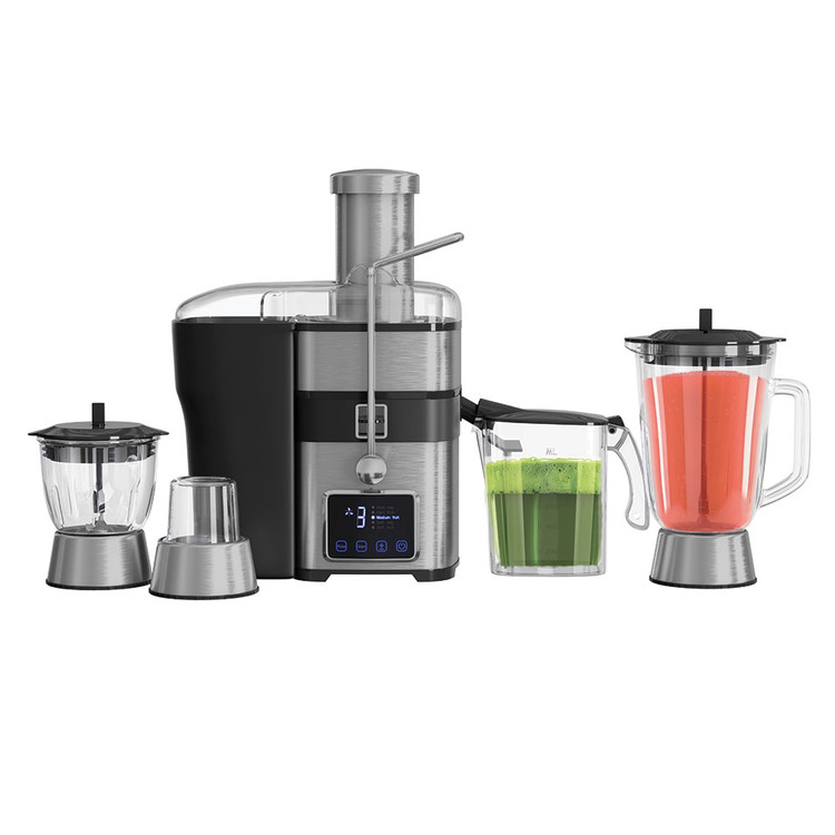 آبمیوهگیری چهارکاره دیجیتال لمسی استیل زنیت مدل ZJB-1406