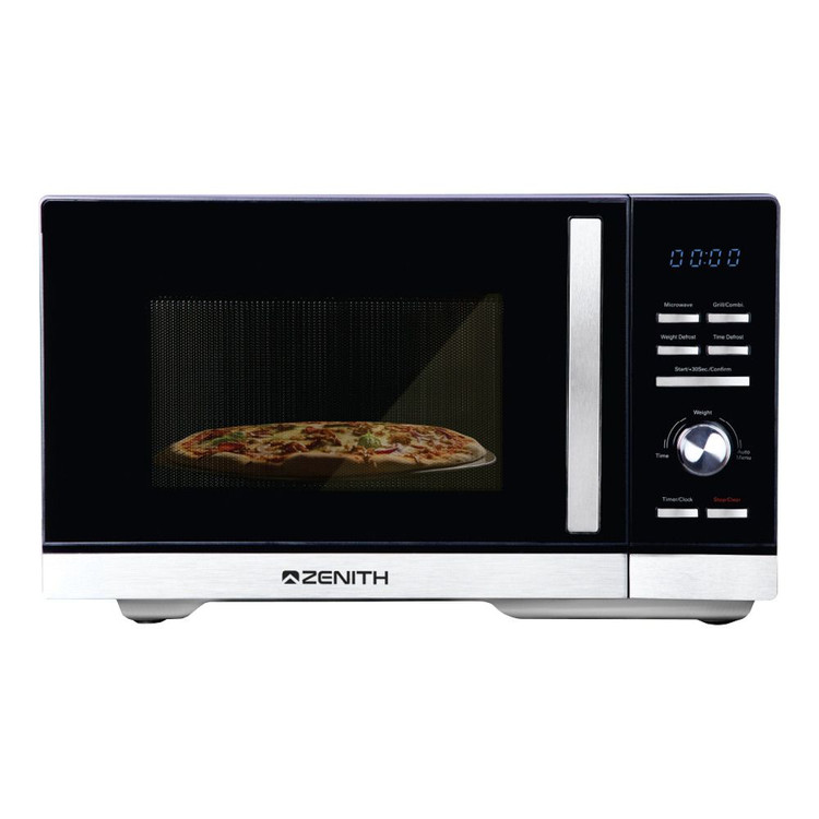 مایکروویو و گریل زنیت مدل ZMW-1472 با محفظه 30 لیتری و 8 برنامه پخت اتوماتیک