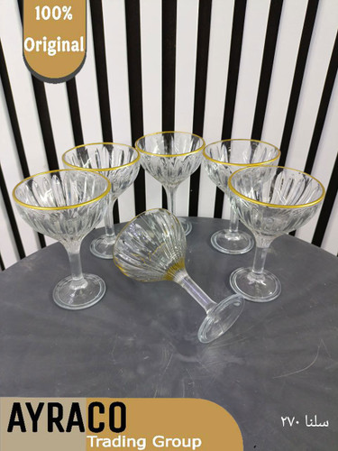 گیلاس خوری سلنا کادویی کاوه 2 | گیلاس شفاف و شیک مناسب پذیرایی و هدیه