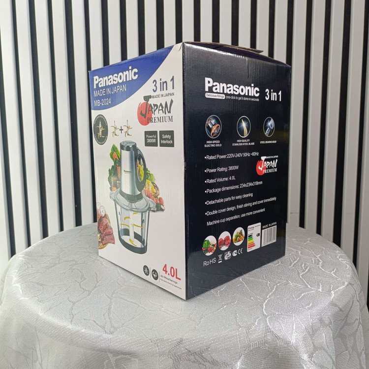 خرد کن پاناسونیک مدل MB-2024 | خردکن قدرتمند، کمصدا و کاربردی آشپزخانه
