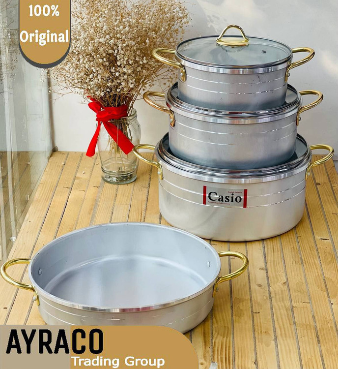 سرویس قابلمه 7 پارچه برند کاسیو ( casio )