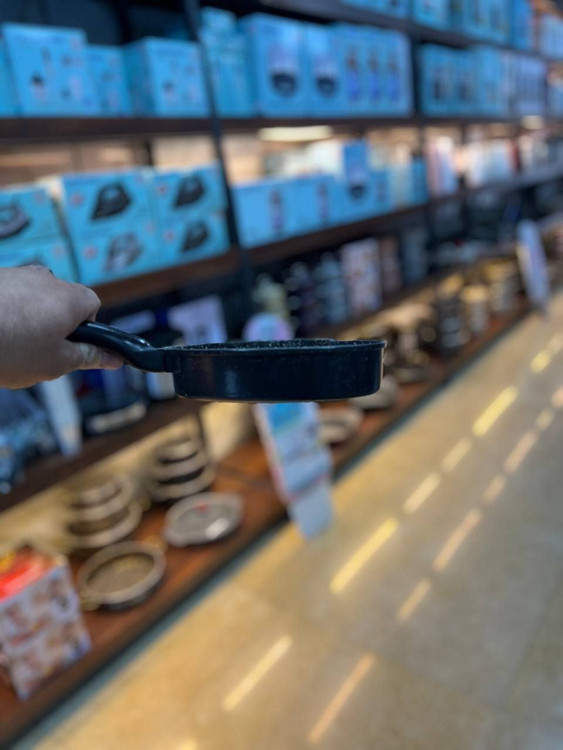 تابه قلبی سایز 20 رنگ مشکی | قابلمه و تابه با کیفیت