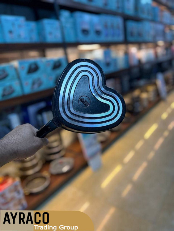 تابه قلبی سایز 20 رنگ مشکی | قابلمه و تابه با کیفیت