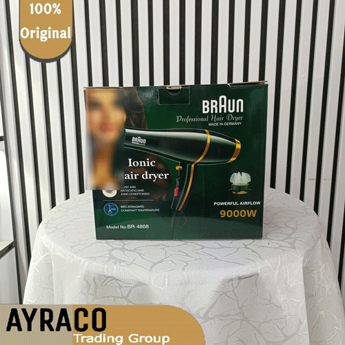 سشوار برند براون ( Braun ) مدل 4868 | سشوار حرفه ای برای انواع مو