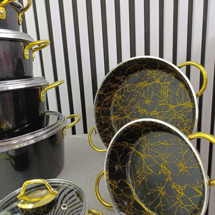 سرویس قابلمه 14 پارچه داخل ماربل زرفام