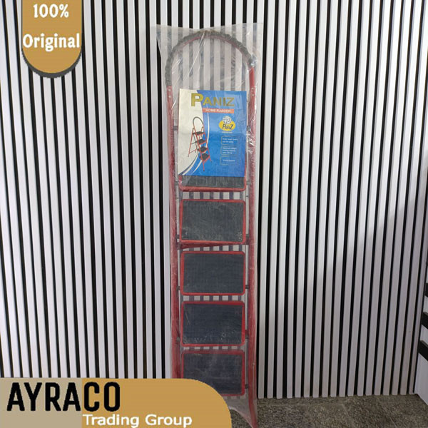 نردبان 6 پله آلومینیومی برند پانیذ