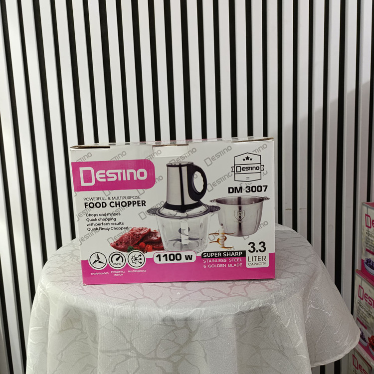 خردکن برقی دسینو مدل DM3008 با کاسه پیرکس