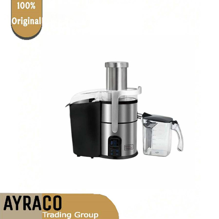 آبمیوهگیری و مخلوطکن ۴ کاره بلک کوکر – مدل BC-JS767 با کنترل دیجیتال و ۵ سرعت