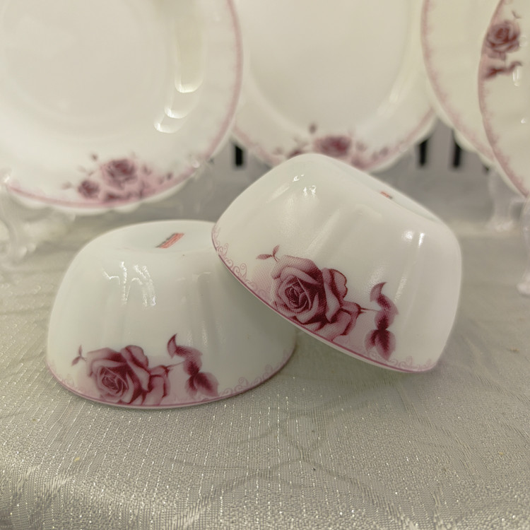 سرویس ۲۵ پارچه کنگره آرکوپال ۶ نفره مدل زویا بنفش | مقاوم سبک |