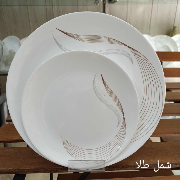 سرویس آرکوپال 26 پارچه طرح شمل طلا برند آیرا اپال (کارخانه مقصود)